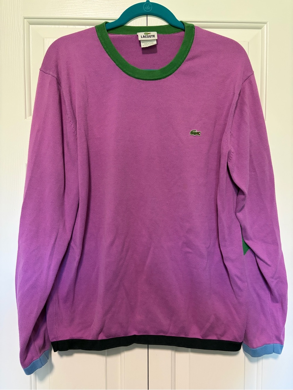 Men's Lacoste 100% Cotton Sweater